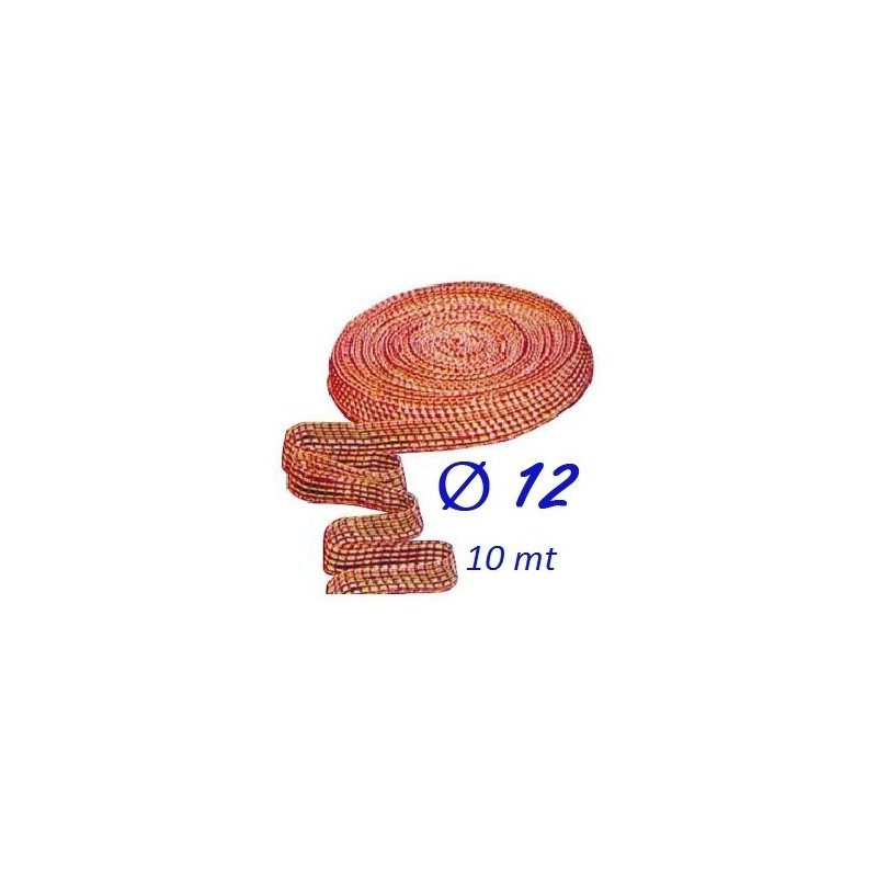 RETE ELASTICA SALUMI ROSSA N 12 x 10 mt