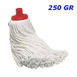 RICAMBIO MOP IN COTONE BIANCO DA 250 GR