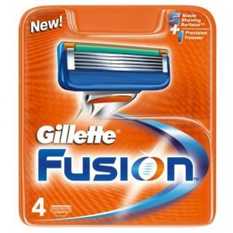 RICARICA LAME RASOIO GILLETTE FUSION 4 Pz