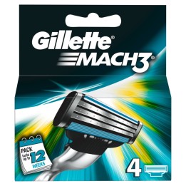 RICARICA LAME RASOIO GILLETTE MACH 3 - 4 Pz