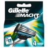 RICARICA LAME RASOIO GILLETTE MACH 3 - 4 Pz