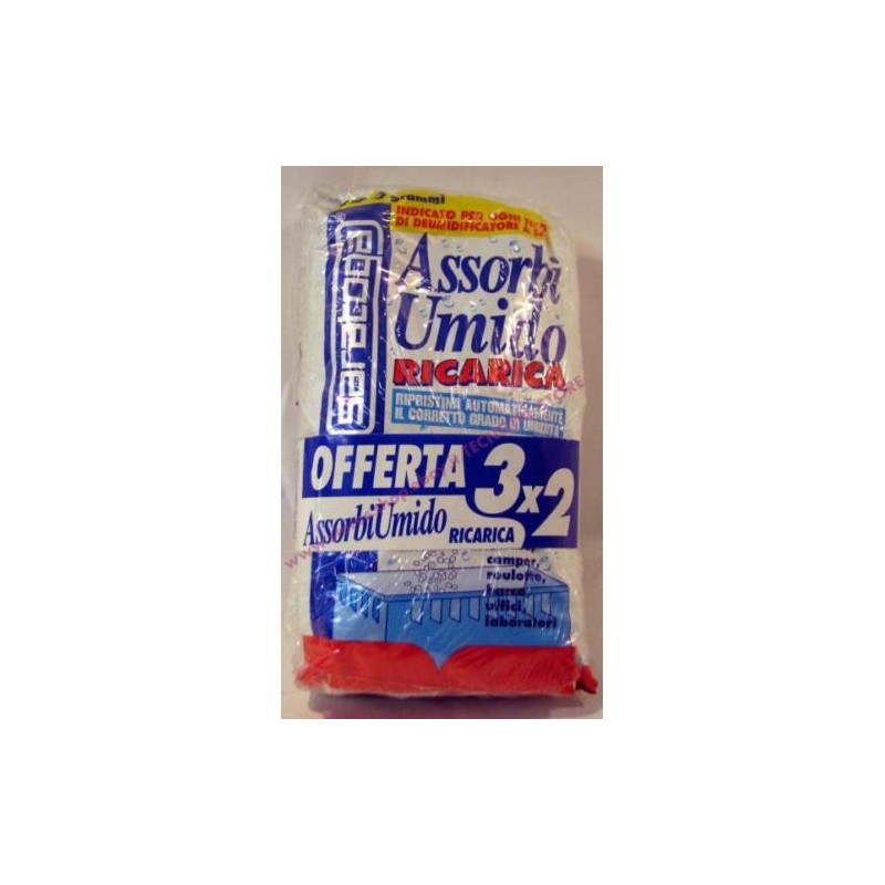 Ricarica Sale Assorbiumido Saratoga 3x450 g | RagStore