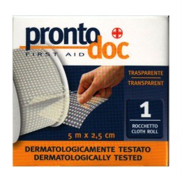 ROCCHETTO TELA 5 Mtx2,5 Cm TRASPARENTE