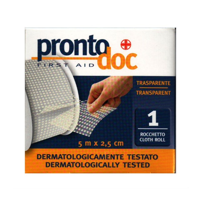 ROCCHETTO TELA 5 Mtx2,5 Cm TRASPARENTE