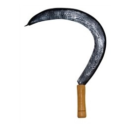 RONCOLA CON MANICO LEGNO CM 36