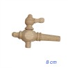 RUBINETTO LEGNO PER BOTTE MARSALA MINI - 8 CM