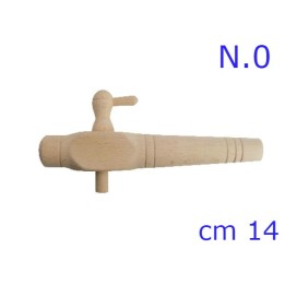 RUBINETTO LEGNO PER BOTTE N 0 - 14 CM