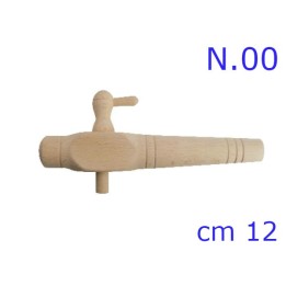 RUBINETTO LEGNO PER BOTTE N 00 - 12 CM