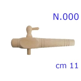 RUBINETTO LEGNO PER BOTTE N 000 - 11 CM