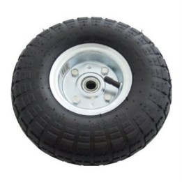 RUOTA PER CARRELLO F.20 PNEUMATICA 260x85 - CERCHIO FERRO