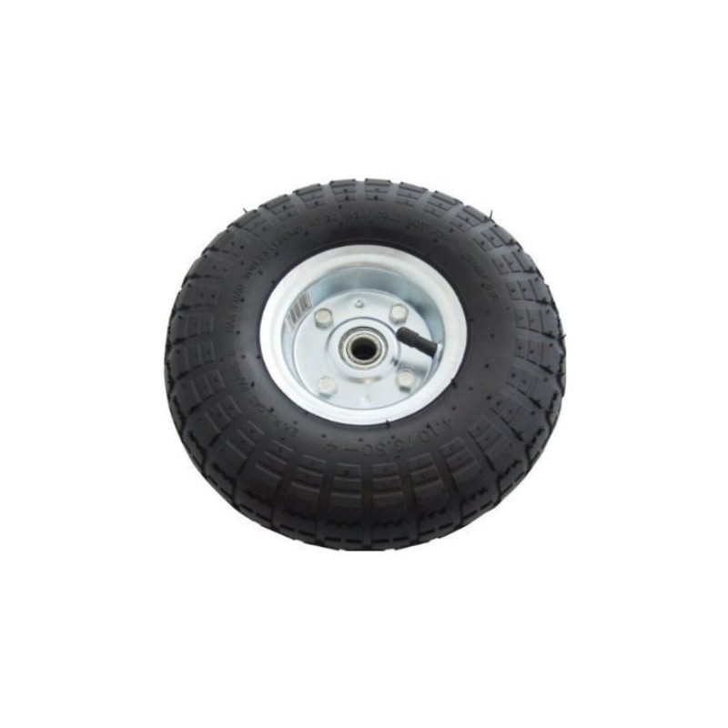 RUOTA PER CARRELLO F.20 PNEUMATICA 260x85 - CERCHIO FERRO