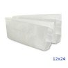 SACCHETTI CARTA BIANCO CM 12x24 CONF. 5 KG