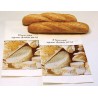 SACCHETTI PANE KRAFT BIANCO T/50R CM 17+13x38 CONF. 1000 Pz