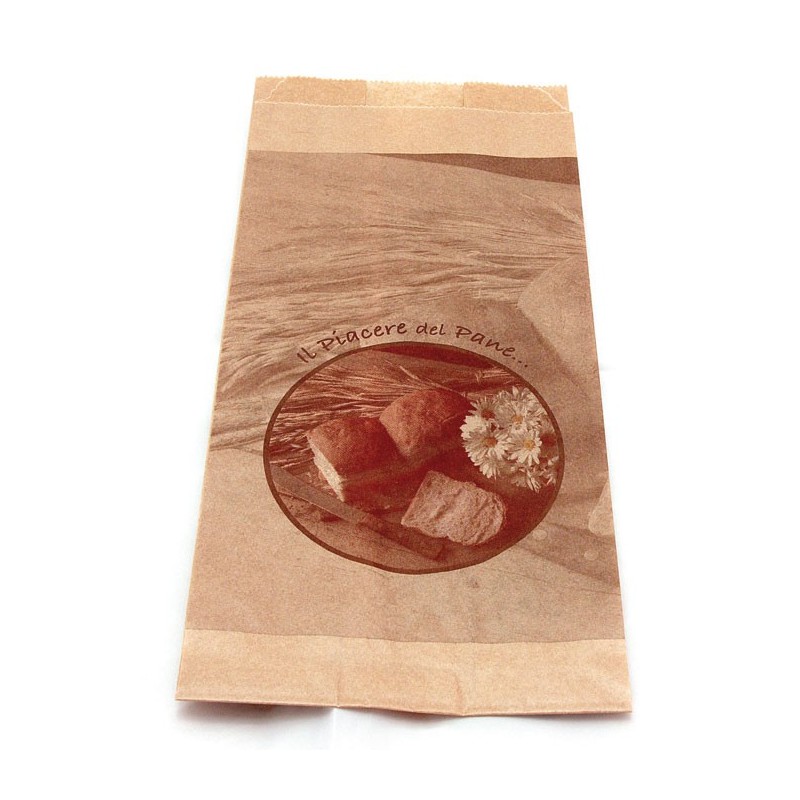 SACCHETTI PANE VELIN T41/R CM 32+16,5x62 CONF. 500 Pz