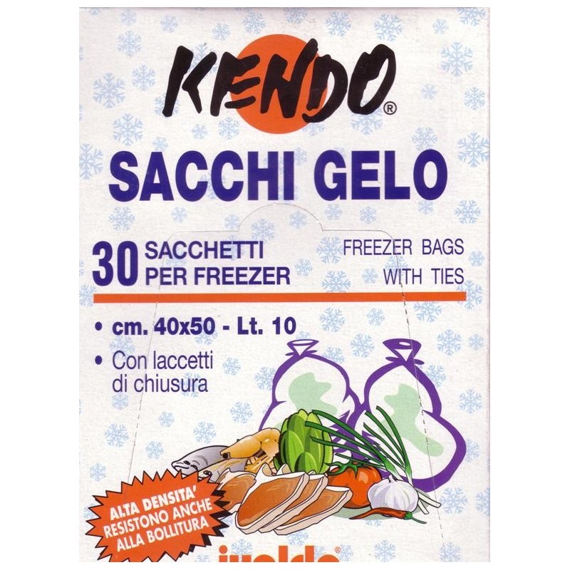 SACCHETTO GELO CM 40X50 Pz 30 KENDO