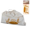 SACCHETTO PER PANE IN COTONE CON COULISSE CM 38x45