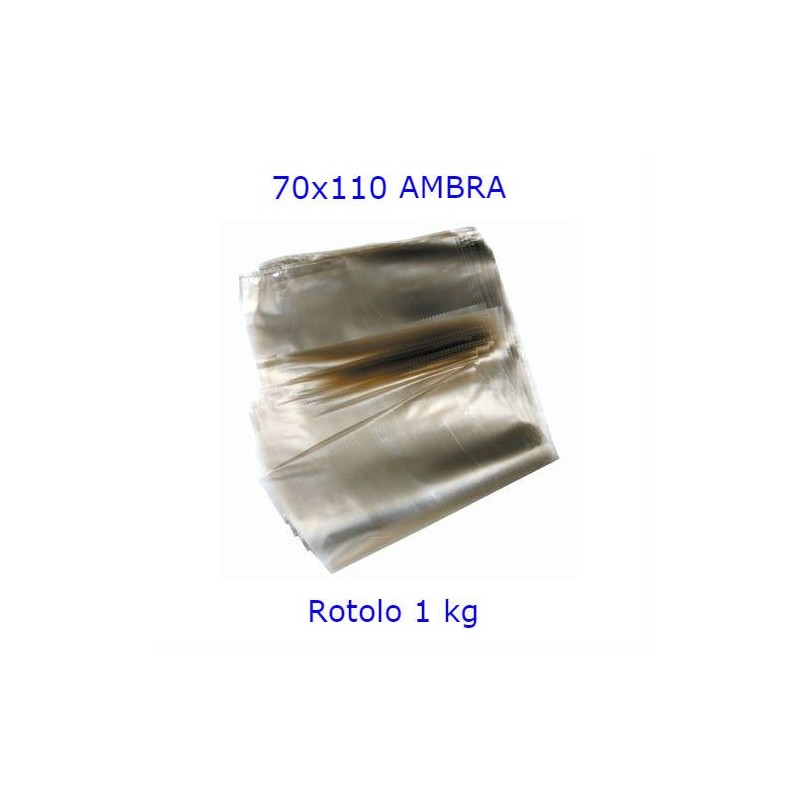 SACCHI SPAZZATURA NEW KILOSAC CM 70x110 AMBRA KG 1