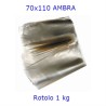 SACCHI SPAZZATURA NEW KILOSAC CM 70x110 AMBRA KG 1