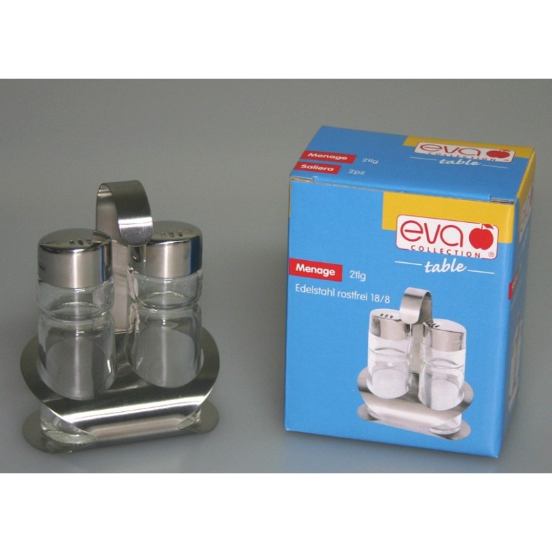 SALIERA INOX AMALFI EVA 2 Pz