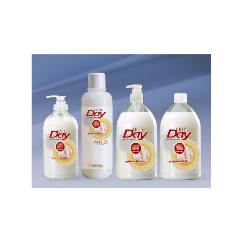 SAPONE LIQUIDO SKIN DAY RICARICA LATTE 1 lt