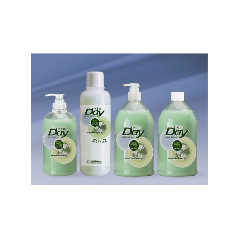 SAPONE LIQUIDO SKIN DAY RICARICA MUSCHIO BIANCO 1 lt