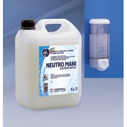SAPONE NEUTRO MANI ANTIBATTERICO 5 Kg
