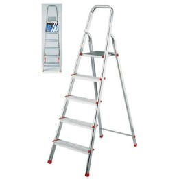 SCALA ALLUMINIO 5 GRADINI SCAB
