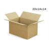 SCATOLA CARTONE 1 ONDA CM 20x14x14