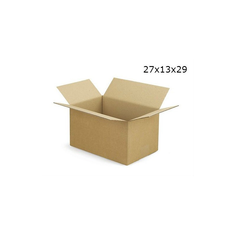 SCATOLA CARTONE 1 ONDA CM 23x14x30