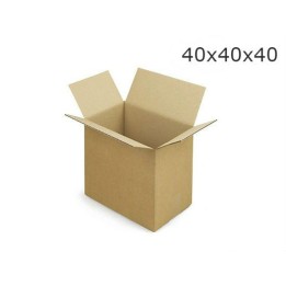 SCATOLA CARTONE 2 ONDE CM 40x40x40