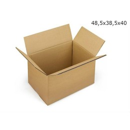 SCATOLA CARTONE 2 ONDE CM 50x40x40