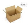SCATOLA CARTONE 2 ONDE CM 65x45x40