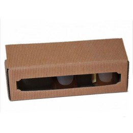 SCATOLA BARATTOLI MIELE 4 VASI GR 50 AVANA