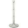 SCHIUMAROLA A FILO INOX CM 18